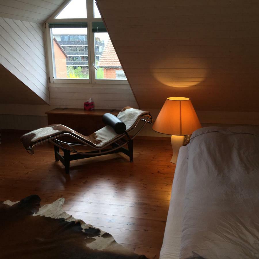 Ruheges Zimmer, 100 M Zum See, Strandbad Bottighofen Bagian luar foto